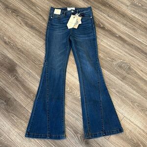 ban•jara flare bell bottom jeans size 5/26